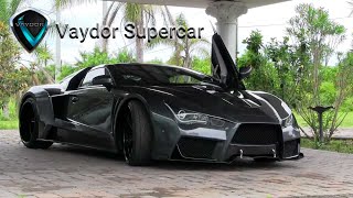 Vaydor Supercar  Infinity G35 Exotic Electric Car [upl. by Shakti]