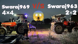 🔥Swaraj 969 vs swaraj 963  tractor tochan mukabla  tractor tochan video  Brothers Nahaar [upl. by Eirrehc211]