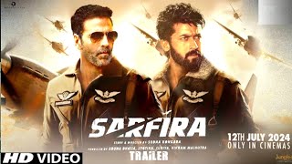 SARFIRA Official Trailer  Akshay kumar  paresh rawal  surya  Sarfira official Trailer Hindisurya [upl. by Mail42]