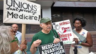 Worker Union forcing retiree to choose Medicare Advantage over Standard Medicare endangers her life [upl. by Maiga]