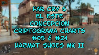 Far Cry 6 El Este Concepcion Criptograma Charts 05 amp 24 Hazmat Shoes MK II [upl. by Phenica]