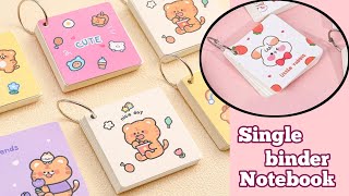 diy single binder notebook with paperEasy art and craft ideas [upl. by Yehudit705]