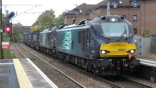 Great Day in Scotland at Whifflet Motherwell stations Oct 8th 24 [upl. by Batruk]