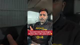 Hyundai Creta 16 Diesel engine long term review  Engine sound after 156 lakhs kms  MotoFyx [upl. by Karolina576]