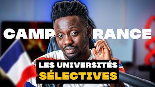 Campus France 🇫🇷 Voici comment bien choisir ses universités université sélective et non sélective [upl. by Januarius100]