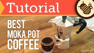 How to Make Moka Pot Coffee amp Espresso  The BEST Way Tutorial [upl. by Dirfliw367]