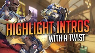 Overwatch Highlight IntrosWith a Twist  DOOMFIST EDITION [upl. by Ursulette589]