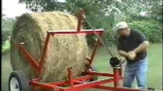 QuikRoll The bale unroller dolly [upl. by Meehyr]