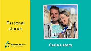 Carlas story  Bowel Cancer UK [upl. by Sueaddaht]