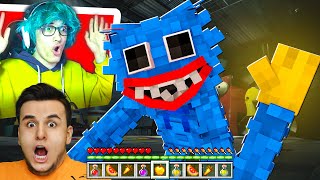 Minecraftta POPPY PLAYTİME Modu ile Cinavar ve ErenayBeyi Trolledim [upl. by Aihsitan]