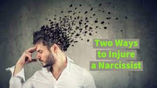 Two Ways to Injure a Narcissist Narcissistic overt vs Selfefficacy covert Injury [upl. by Yeltrab]