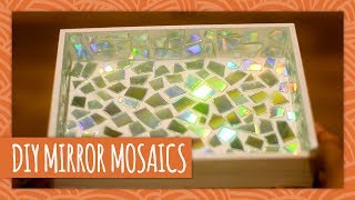 DIY Mirror Mosaics  HGTV Handmade [upl. by Eeroc279]