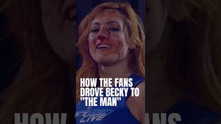 Becky Lynchs The Man wasnt supposed to happen wwe beckylynch theman [upl. by Mou443]