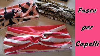 Fasce per capelli fai da te 3 modelli  Easy headband DIY [upl. by Alfredo]