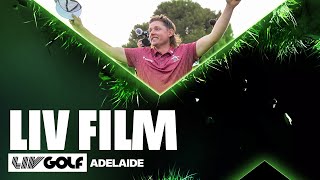 LIV Film Adelaide 100000 Fans Attend LIV Golfs Biggest Event Ever [upl. by Vinna]