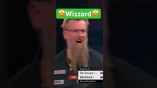 😎brilliant Simon Whitlock 🤩Darts Dart Worlds WM 2023 wizzard throwback [upl. by Einnol197]