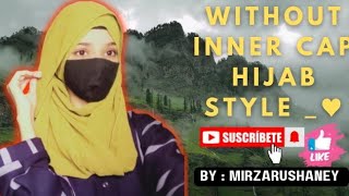 Without inner cap amp full coverage chiffon hijab style hijab tutorial by rushaney [upl. by Atinav193]