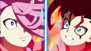 Payne Vs Bell Full Battle Beyblade Burst DB Episode 45 [upl. by Yhtuv927]