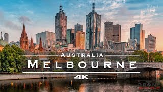 Melbourne Australia 🇦🇺  by drone 4K [upl. by Fox]