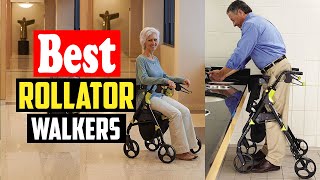 ✅Top 10 Best Seated Rollator Walkers For Elders In 2024 [upl. by Dominy]