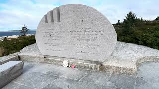 Nova Scotia SwissAir Flight 111 Crash Site memorial [upl. by Schnorr]