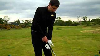 Golf Lesson 1 Left Hand Position [upl. by Ahsinrac]