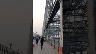 Howrah Bridge without pillar 😱 shorts youtubeshorts howrahbridge trending [upl. by Dollie532]