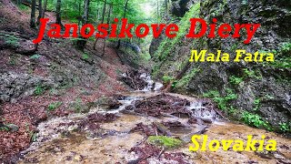 Janosikove Diery Jánošíkove Diery Mala Fatra Slovakia [upl. by Sille]