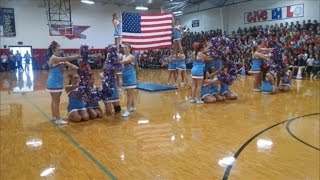 Cheerleaders Defend 911 Routine We Did It To Honor the Victims [upl. by Kohler440]