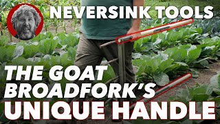 Broadfork antispring handle feature  the GOAT [upl. by Guzel]