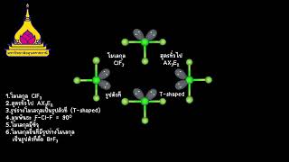 10 ClF3 AX3E2 Hologram [upl. by Eirolam]