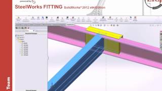 SolidWorks PLUG IN  EK4 SteelWorks  Es4 [upl. by Blanc]