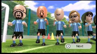 Wii Fit  Balance Games  Soccer Heading [upl. by Enillebyam]