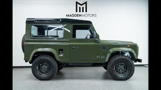 1995 Land Rover Defender 90 Hard Top Black Olive for Sale [upl. by Nela]