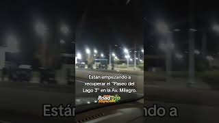 Están empezando a recuperar el quotPaseo del Lago 3quot en la Av Milagromaracaibo zulia venezuela [upl. by Lattimer]