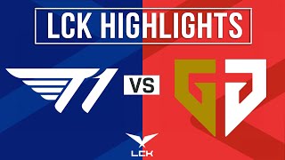 T1 vs GEN Highlights ALL GAMES  LCK 2024 Spring  T1 vs GenG [upl. by Aratas]