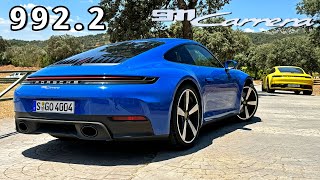 Porsche 911 Carrera 9922  REVIEW on ROAD amp TRACK [upl. by Atirihs]