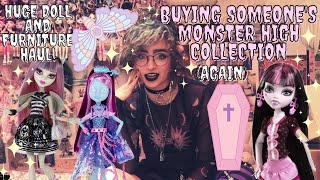 Buying Someones Entire Monster High Collection Again 🤷 [upl. by Ardith]