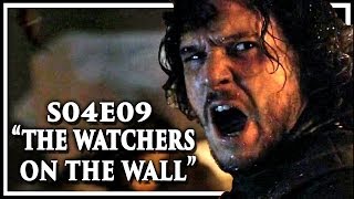 Game of Thrones Season 4 Episode 9 The Watchers on the Wall Discussion and Review S4E9 [upl. by Devi]