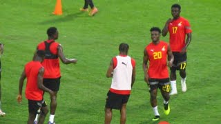 GHANA VS SUDAN BLACK STARS HOLD FINAL TRAINING SESSION AT ACCRA SPORTS STADIUM [upl. by Sanez]