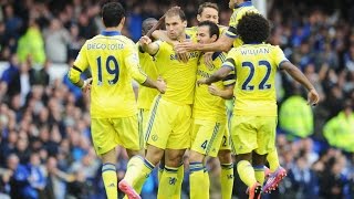 Everton vs Chelsea 36 All Goals 300814  Barclays Premier League  HD [upl. by Cicero]