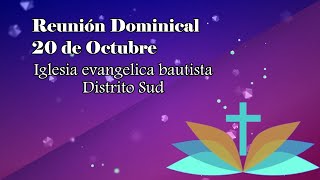 Reunión Dominical 20 de Octubre [upl. by Adlesirg970]