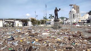 Caudan waterfront port Louis in Mauritius [upl. by Aynatan]