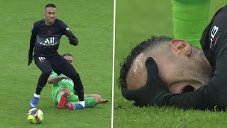 neymar jr horrible injury 2021 [upl. by Barber]