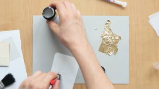 How To Use Gold Leaf  What Glue Is The Best [upl. by Earle]