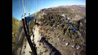 Parapente St André Les Alpes HD Gopro [upl. by Aihsekan]