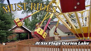 Visiting Six Flags Darien Lake Here Is Everything You Must Ride To Have The Perfect Day [upl. by Ferd]