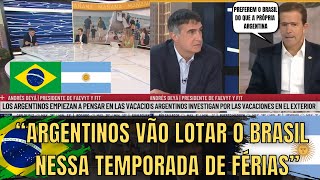 Tv Argentina Mostra Que A Preferência Argentina É O Brasil [upl. by Alverson]