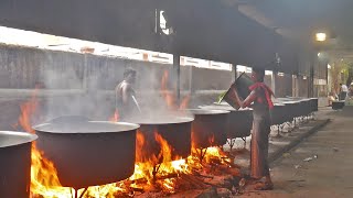 500 kg Beast Mutton Biryani Festival in Indian Wedding [upl. by Inuat994]