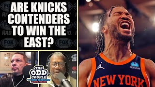 Why the Knicks Arent Contenders to Win the East  THE ODD COUPLE [upl. by Akeirahs]